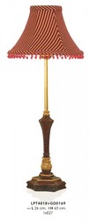 Casa Padrino Lampada da tavolo barocca Rosso / Oro 26 x A 65 cm - Lampada da tavolo di lusso - Nostalgica e sfarzosa Casa Padrino Lampada da tavolo barocca Rosso / Oro 26 x A 65 cm - Lampada da tavolo di lusso - Nostalgica e sfarzosa