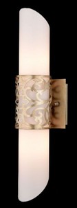 Casa Padrino Lampada da Parete Barocca Oro 12 x H 45,7 cm Stile Antico - Applique Decorativa