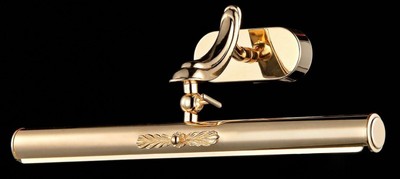 Casa Padrino Lampada da Parete Art Nouveau Oro 44 x H 18 cm - Elegante Lampada in Metallo