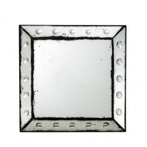 Casa Padrino Specchio da Parete Vintage Stile Antico Vetro 40 x 40 cm - Specchio Decorativo Quadrato Casa Padrino Specchio da Parete Vintage Stile Antico Vetro 40 x 40 cm - Specchio Decorativo Quadrato
