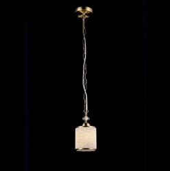 Casa Padrino Jugendstil Decken Hängelampe in Antik Bronze - 12 x H 25 cm - Deckenleuchte im nostalgischen Design