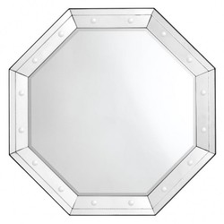 Casa Padrino Specchio da parete di lusso Art Déco - Quadrato 110 x 110 cm - Specchio in legno e vetro Casa Padrino Specchio da parete di lusso Art Déco - Quadrato 110 x 110 cm - Specchio in legno e vetro