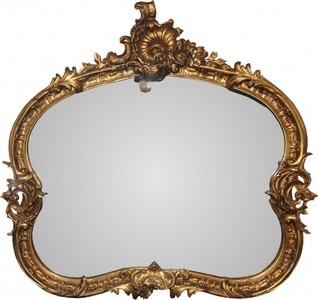 Casa Padrino Specchio da Parete Barocco Oro, specchio stile antico ornato, L 110 cm x A 102 cm x P 15 cm Casa Padrino Specchio da Parete Barocco Oro, specchio stile antico ornato, L 110 cm x A 102 cm x P 15 cm