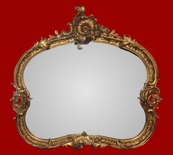 Casa Padrino Specchio da Parete Barocco Oro, specchio stile antico ornato, L 110 cm x A 102 cm x P 15 cm Casa Padrino Specchio da Parete Barocco Oro, specchio stile antico ornato, L 110 cm x A 102 cm x P 15 cm