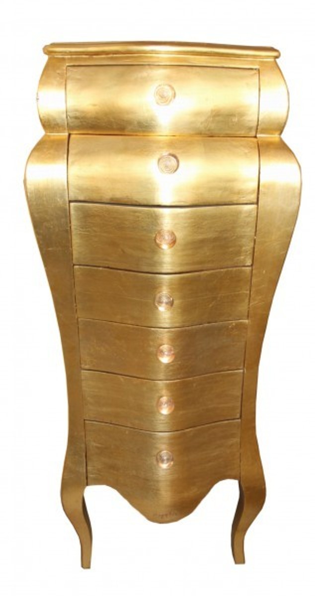 Casa Padrino Barockkommode Gold 131 x 68 x 46 cm antique style Casa Padrino Barockkommode Gold 131 x 68 x 46 cm antique style
