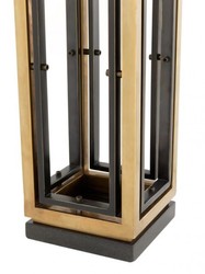 Casa Padrino Lampada da tavolo di lusso in ghisa, aspetto ottone vintage, diametro 20 x 40 x H 96 cm