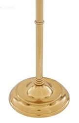 Casa Padrino Lampada da tavolo di lusso in ottone lucido - Diametro 18 x 62 cm - Altezza 73 cm