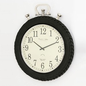 Casa Padrino Vintage Wall Clock Rallye Aluminum - Designer Wall Clock Casa Padrino Vintage Wall Clock Rallye Aluminum - Designer Wall Clock