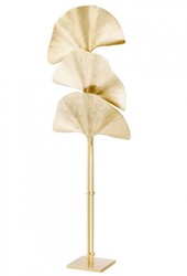 Casa Padrino Lampadaire de luxe en laiton - Laiton poli - Diamètre 80 cm x Hauteur 197 cm