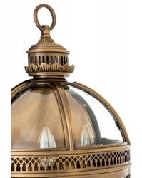 Casa Padrino Luxus Wandleuchte im Barock Stil Antik Messing 30 x 20 x 50 cm