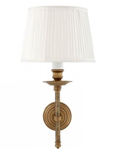 Casa Padrino Luxus Wandleuchte Messing mit Schwenkarm - 21,5 x 37-50 x 51 cm