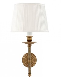 Casa Padrino Lampada da Parete di Lusso in Ottone con Braccio Orientabile - 21,5 x 37-50 x 51 cm