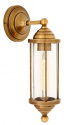 Casa Padrino Applique murale de luxe en laiton - Luminaire élégant - 11,5 x 16 x 38 cm