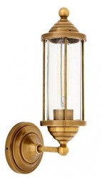 Casa Padrino Applique murale de luxe en laiton - Luminaire élégant - 11,5 x 16 x 38 cm