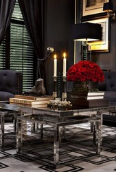 Casa Padrino applique murale de luxe nickel - qualité de luxe