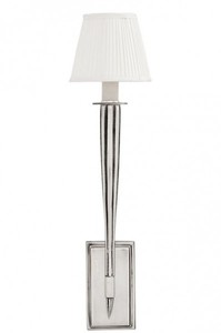 Casa Padrino lampada da parete di lusso d'argento antico Diametro 14 x 17 x H 56,5 cm - qualità di lusso