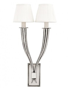 Casa Padrino lampada da parete di lusso antico diametro argento 30 x 16,5 x H 56,5 cm - qualità di lusso