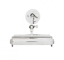 Casa Padrino Luxury Wall Lamp Nickel Diameter 22 x 16 x H 21 cm - Luxury Collection