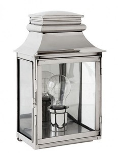 Casa Padrino parete lampada lusso diametro nichel 22 x 14 x H 37 centimetri - Luxury Collection