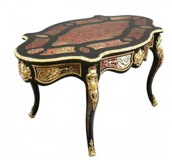 Boulle Sekretär Luxus Schreibtisch Möbel Interior Einrichtung Desk Office Baroque Barock