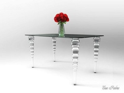 Casa Padrino Polycarbonat Tisch Esstisch Acryl Table Casa Padrino Polycarbonat Tisch Esstisch Acryl Table