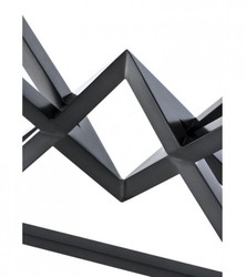 Casa Padrino Console de luxe en acier inoxydable et verre Bronze 90 x 30 x H. 82 cm