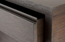 Casa Padrino Buffet de luxe en acajou avec 6 tiroirs, Marron / Café, 180 x 46 x H. 78 cm
