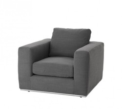 Casa Padrino Luxury Art Deco Armchair made of Pine Wood and Fabric in Grey, 94 x 100 x 76 cm