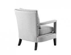 Casa Padrino Luxury Lounge Chair in Light Grey - Hotel Furniture - 70 x 70 x 81 cm