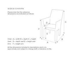 Casa Padrino luxury dining room chair - Club Hotel Furniture