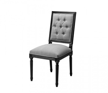 Casa Padrino sedia da pranzo di lusso Nero - Club Hotel Furniture