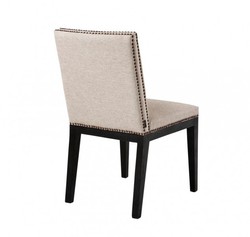 Casa Padrino chaise à manger en chêne de luxe couleur sable - Hôtel Restaurant chaise
