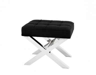 Casa Padrino lusso Stool 59 x 45,5 x 50,5 centimetri H. - Designer sgabello Albergo