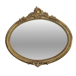 Casa Padrino Specchio da Parete Barocco Oro 110 x H. 80 cm - Lussuoso Specchio Stile Antico Casa Padrino Specchio da Parete Barocco Oro 110 x H. 80 cm - Lussuoso Specchio Stile Antico