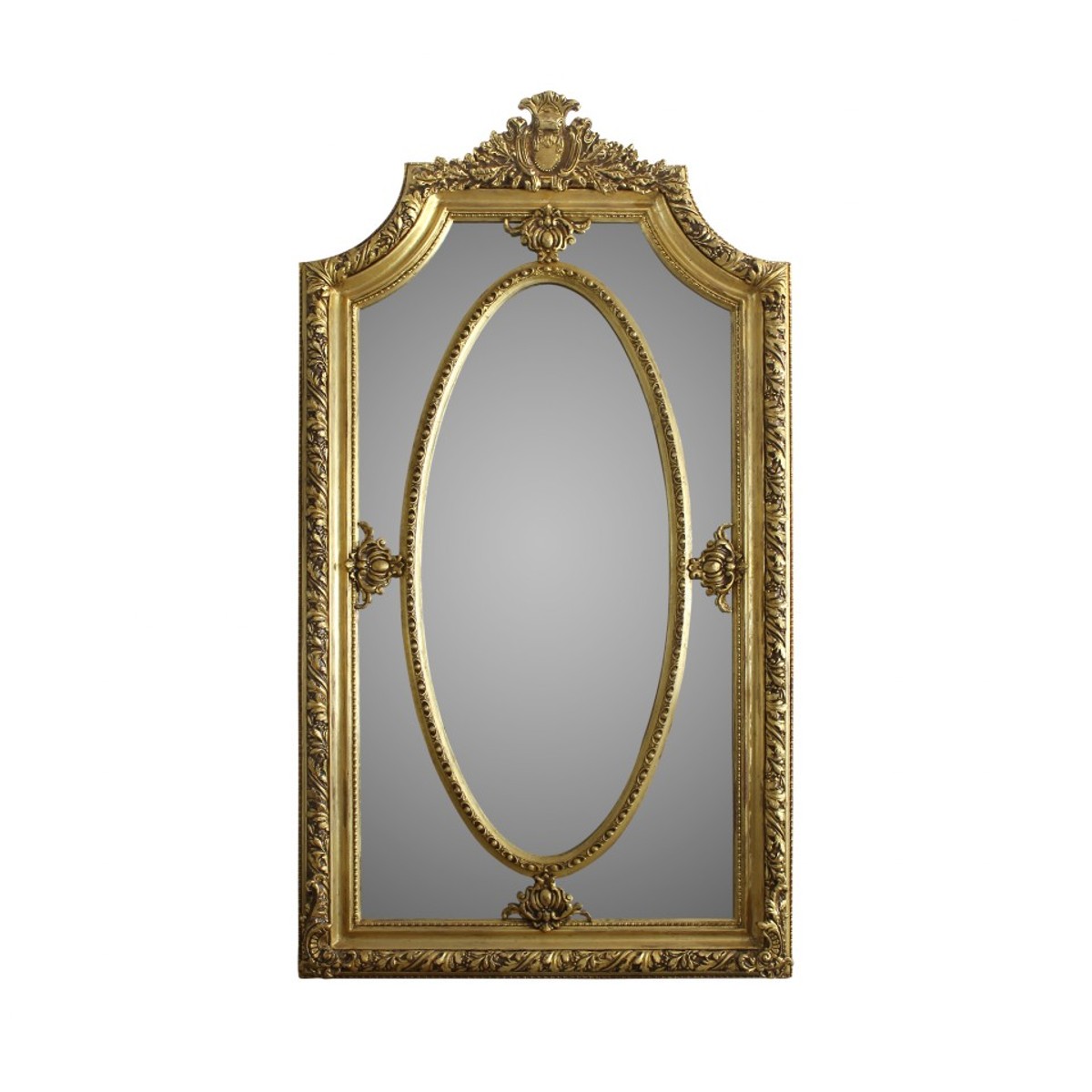 Casa Padrino Barock Spiegel 115 x H. 215 cm - Luxus Wandspiegel Casa Padrino Barock Spiegel 115 x H. 215 cm - Luxus Wandspiegel