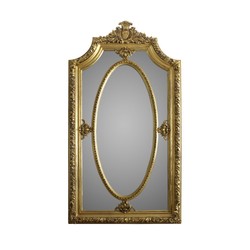 Casa Padrino Barock Wandspiegel in Gold 115 x H. 215 cm - Luxuriöser Spiegel im Antik Stil Casa Padrino Barock Wandspiegel in Gold 115 x H. 215 cm - Luxuriöser Spiegel im Antik Stil