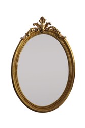 Casa Padrino Luxus Barock Spiegel gold 80 x H. 110 cm, prachtvoller Wandspiegel im barocken Stil