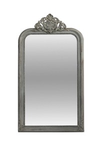 Casa Padrino Specchio da Parete Stile Antico in Grigio – Design di Lusso – 90 x H. 160 cm Casa Padrino Specchio da Parete Stile Antico in Grigio – Design di Lusso – 90 x H. 160 cm