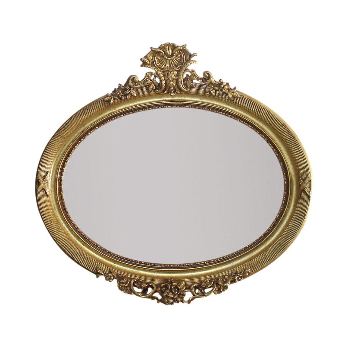 Casa Padrino Antique Style Mirror 115 x H. 80 cm - Noble & Sumptuous Casa Padrino Antique Style Mirror 115 x H. 80 cm - Noble & Sumptuous