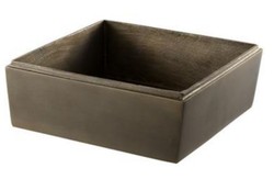 Casa Padrino Posacenere di lusso in ottone - Accessorio di design in ottone antico - 20 x 20 x 9 cm Casa Padrino Posacenere di lusso in ottone - Accessorio di design in ottone antico - 20 x 20 x 9 cm