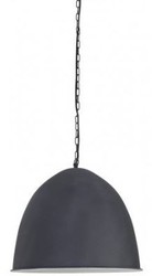 Casa Padrino Lámpara Colgante Diseño Industrial gris, metal, diámetro 47 x H. 50 cm - Lámpara Estilo Industrial