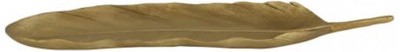 Casa Padrino Designer Schale Gold 43,5 x 12 x H. 4 cm - Luxus Dekoration
