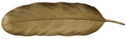 Casa Padrino Designer Schale Gold 43,5 x 12 x H. 4 cm - Luxus Dekoration