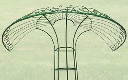 Casa Padrino bench with half-shade diameter 2.68 x H. 2.7m - Luxury Garden Furniture