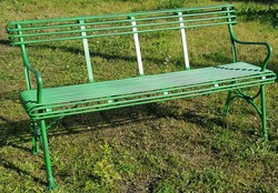 Casa Padrino 3 seater garden bench with claw legs - Garden Furniture Casa Padrino 3 seater garden bench with claw legs - Garden Furniture
