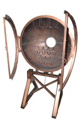 Casa Padrino Luxury Metal Drinks Bar Copper - Wine Rack - 106 x 173 x 77 cm
