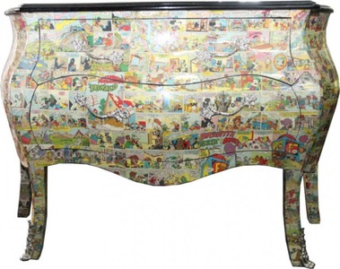 Baroque Commode Comic 120cm Baroque Commode Comic 120cm