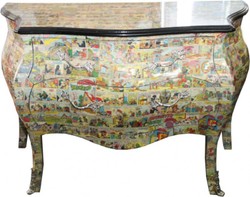 Baroque Commode Comic 120cm Baroque Commode Comic 120cm