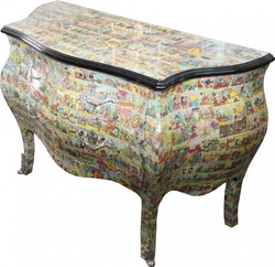 Baroque Commode Comic 120cm Baroque Commode Comic 120cm