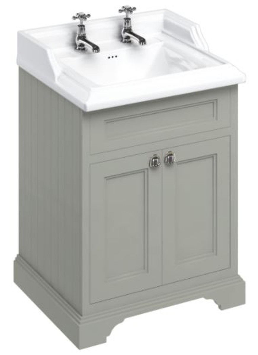 Casa Padrino Luxus Waschschrank 67 x 58 x H. 93 cm - Antik Stil Waschtisch